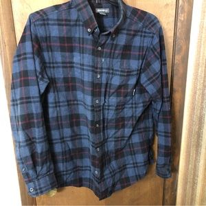 Eddie Bauer Mens Large Classic Fit Flannel Shirt